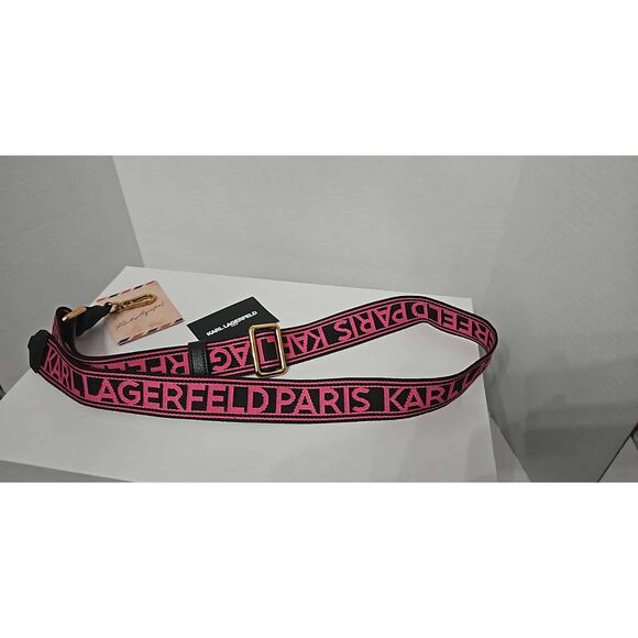 Karl Lagerfeld Simone Camera Crossbody with Heart Pins - Picture 3 of 8